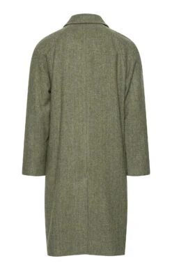 Raglan Sleeve Tweed Coat -Men Clothing Sale TS30165LOVATBRNHB 2