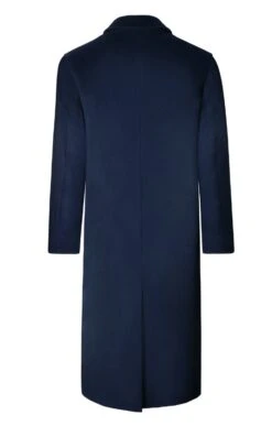 Inset Sleeve Cashmere Coat -Men Clothing Sale TS30170NAVY 2