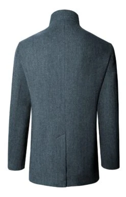 Tweed Car Coat -Men Clothing Sale TS30235DENIMHB 2