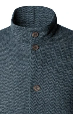 Tweed Car Coat -Men Clothing Sale TS30235DENIMHB 3
