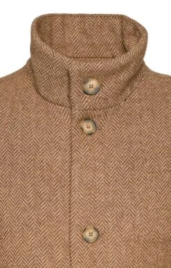 Tweed Car Coat -Men Clothing Sale TS30235HWWHEATHB 2