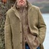 Tweed Car Coat -Men Clothing Sale TS30235LOVATBRNHB