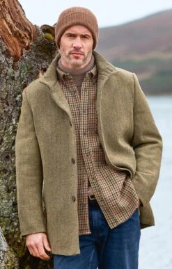 Tweed Car Coat
