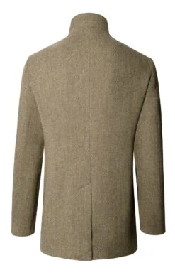 Tweed Car Coat -Men Clothing Sale TS30235LOVATBRNHB 2