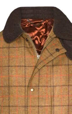 Men's Saxony Waterproof Shooting Coat -Men Clothing Sale TS30410BARKBRACKENCHK 3