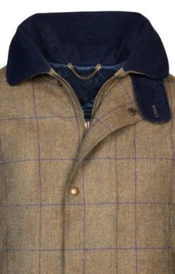 Men's Saxony Waterproof Shooting Coat -Men Clothing Sale TS30410MOORLANDHEATHERWP 3