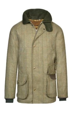 Men's Saxony Waterproof Shooting Coat -Men Clothing Sale TS30410PINEBARKWP 2