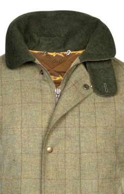 Men's Saxony Waterproof Shooting Coat -Men Clothing Sale TS30410PINEBARKWP 4