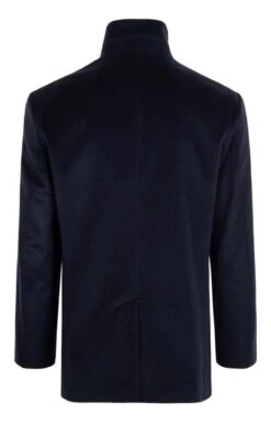 Wool & Cashmere Car Coat -Men Clothing Sale TS30415NAVY 2