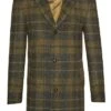 Men's Harris Tweed Paddock Coat -Men Clothing Sale TS30419HIGHLANDBARK