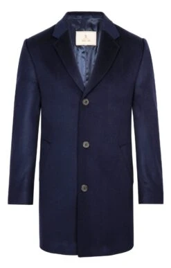 Men's Wool & Cashmere Paddock Coat 18 Men's Wool & Cashmere Paddock Coat -Men Clothing Sale TS30420NAVY 2