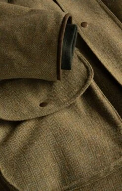 Men's Scottish Saxony Tweed Shooting Coat -Men Clothing Sale TS30450COUNTRYHB 4