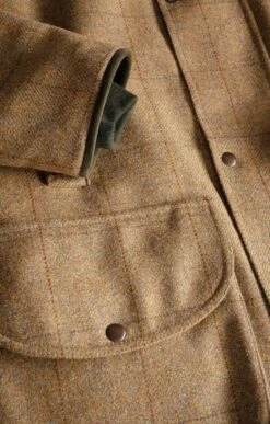 Men's Scottish Saxony Tweed Shooting Coat -Men Clothing Sale TS30450COUNTRYWP 4