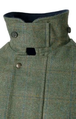 Men's Scottish Saxony Tweed Shooting Coat -Men Clothing Sale TS30450LOVATGRNSKYWP 3