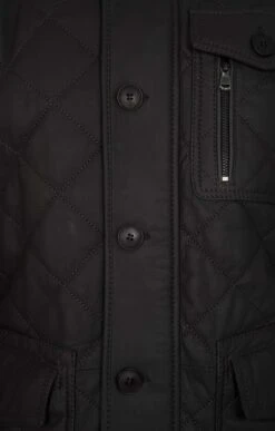 Men's Leather Quilted Jacket -Men Clothing Sale TS30801DKBROWNOLIVE 4