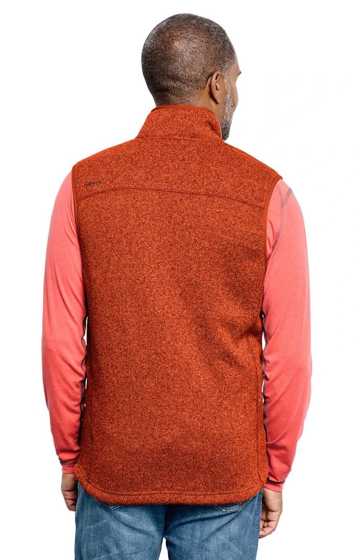 Men's Orvis Recycled Fleece Vest 4 Men's Orvis Recycled Fleece Vest - Image 2