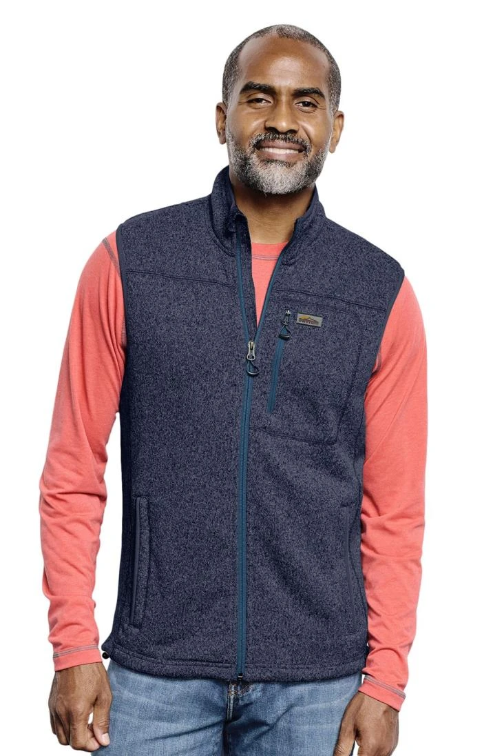 Men's Orvis Recycled Fleece Vest 3 Men's Orvis Recycled Fleece Vest