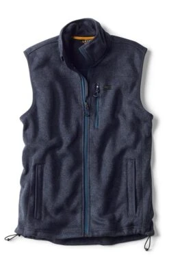 Men's Orvis Recycled Fleece Vest 13 Men's Orvis Recycled Fleece Vest -Men Clothing Sale TS33004INK 2