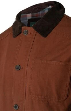 Men's Orvis Classic Barn Coat -Men Clothing Sale TS33035REDWOOD 2