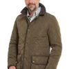 Men's Schoffel Barrowden Quilted Jacket -Men Clothing Sale TS36690DARKOLIVE