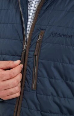Men's Schoffel Carron Quilted Jacket -Men Clothing Sale TS36695NAVY 2