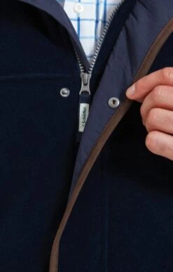 Men’s Schoffel Rutland Fleece -Men Clothing Sale TS46901NAVY 2