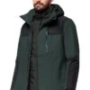 Men's Jack Wolfskin Jasper 3 In 1 Jacket -Men Clothing Sale TS48901BLACKOLIVE