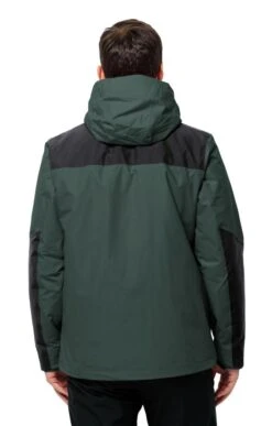 Men's Jack Wolfskin Jasper 3 In 1 Jacket -Men Clothing Sale TS48901BLACKOLIVE 1