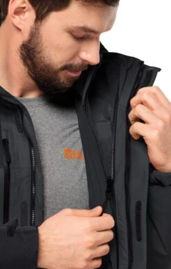 Men's Jack Wolfskin Jasper 3 In 1 Jacket -Men Clothing Sale TS48901PHANTOM 4