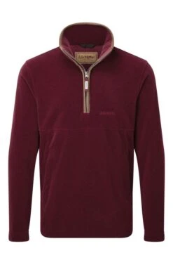 Mens Schoffel Berkeley T-Zip -Men Clothing Sale TS55555CLARET 2
