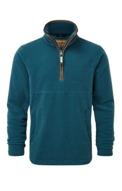 Mens Schoffel Berkeley T-Zip -Men Clothing Sale TS55555DKTEAL 2