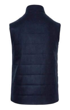 Men's Wool Rich Padded Waistcoat -Men Clothing Sale TS73590NAVY 2