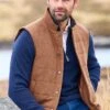 Men's Wool Rich Padded Waistcoat -Men Clothing Sale TS73590RICHVICUNA