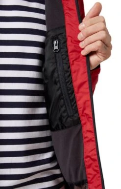Men’s Helly Hansen Crew Hooded Jacket -Men Clothing Sale TS78914RED 2