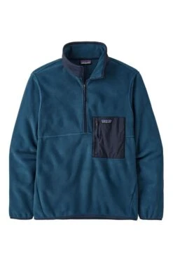 Mens Patagonia Microdini 1/2 Zip Pullover -Men Clothing Sale TS78922TIDEPOOLBLUE 2