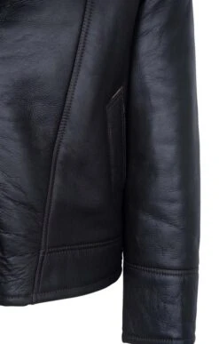 Men's Leather Flying Jacket -Men Clothing Sale TS81140DKBROWN 3