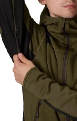 Men's Harkila Deerstalker Fleece Hoodie 11 Men's Harkila Deerstalker Fleece Hoodie -Men Clothing Sale TS98754WILLOWGREEN 3