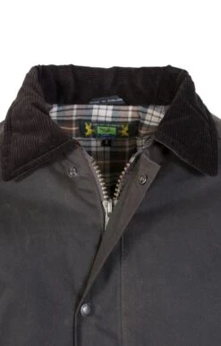 Mens Horseman Wax Jacket -Men Clothing Sale TS99301BROWN 3