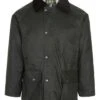 Mens Horseman Wax Jacket -Men Clothing Sale TS99301OLIVE