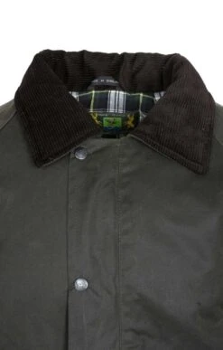 Mens Horseman Wax Jacket -Men Clothing Sale TS99301OLIVE 2