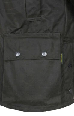 Mens Horseman Wax Jacket -Men Clothing Sale TS99301OLIVE 4