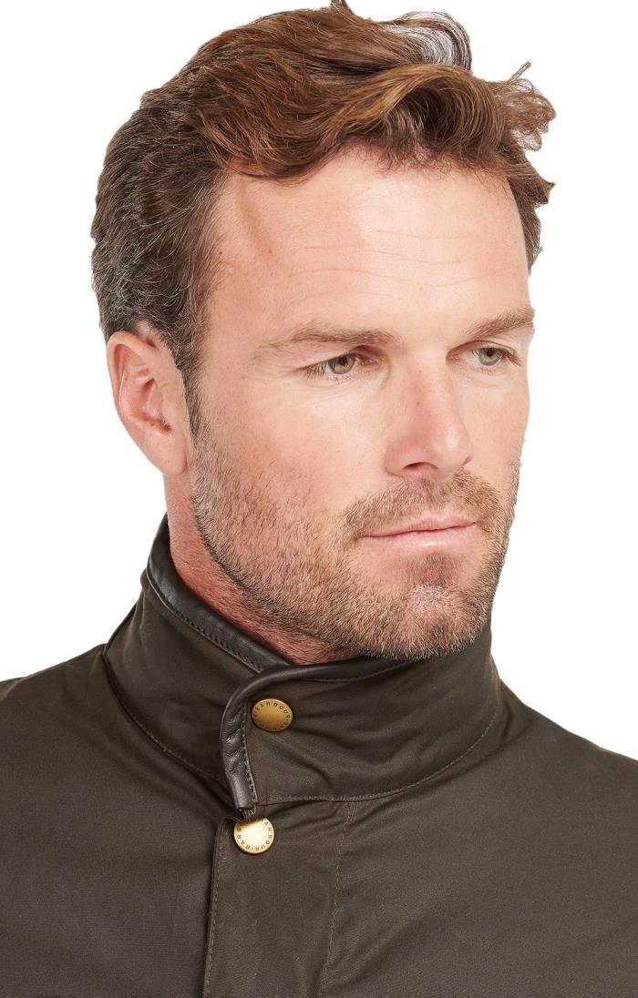 Mens Barbour Prestbury Wax Jacket 5 Mens Barbour Prestbury Wax Jacket - Image 3