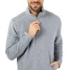 Men's Fleece Jacket 2 Men's Fleece Jacket -Men Clothing Sale TT23306GREYMEL