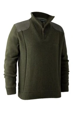 Men’s Deerhunter 1/4 Zip Sweater With Stormliner