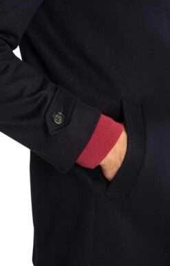 Men's Upland Wool Jacket -Men Clothing Sale TT99356NAVY 3