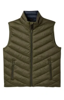 Men's Joules Garret Padded Gilet -Men Clothing Sale TW23213HERITAGEGREEN 2