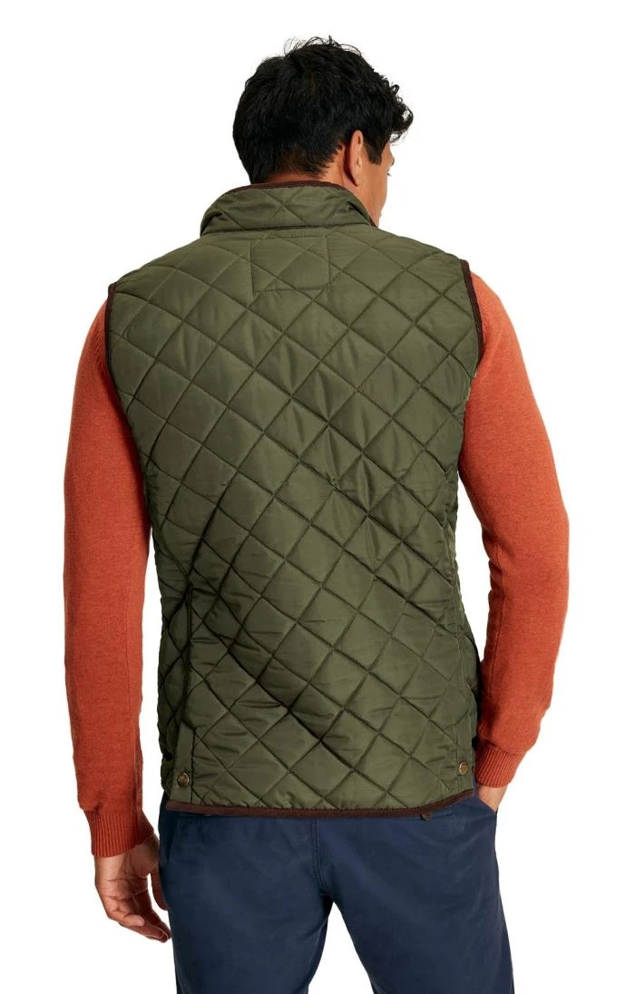 Men's Joules Maynard Quilted Gilet 4 Men's Joules Maynard Quilted Gilet - Image 2