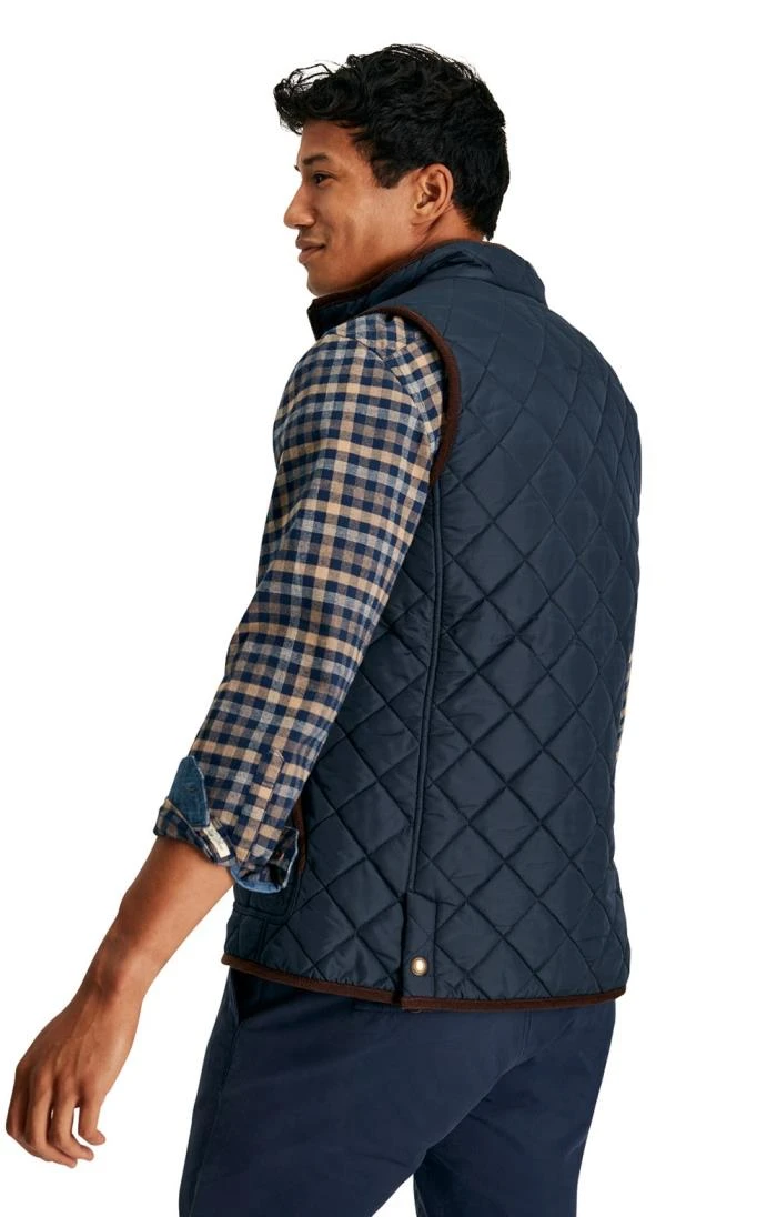 Men's Joules Maynard Quilted Gilet 6 Men's Joules Maynard Quilted Gilet - Image 4