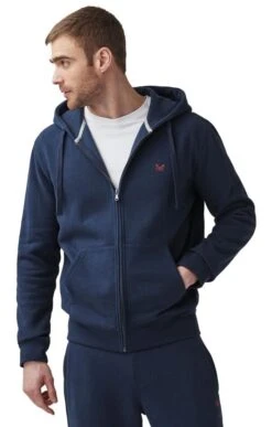 Men’s Crew Clothing Crossed Oars Zip Hoodie
